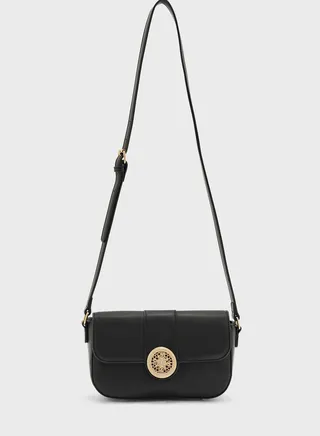 Flap Over Crossbody Bag