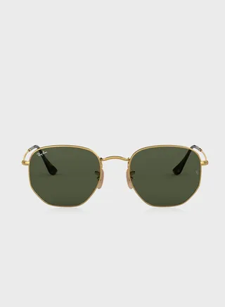 0Rb3548N Hexagonal Sunglasses