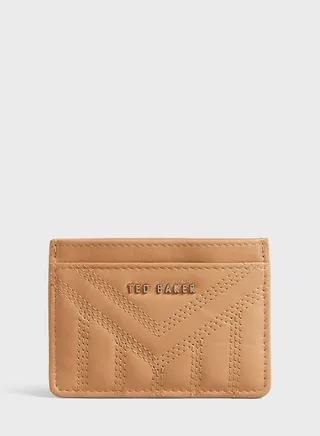 Ayani Quilted Leather Card Holder