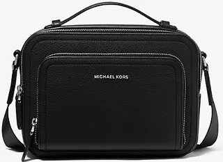 Hudson Pebbled Leather Crossbody Bag