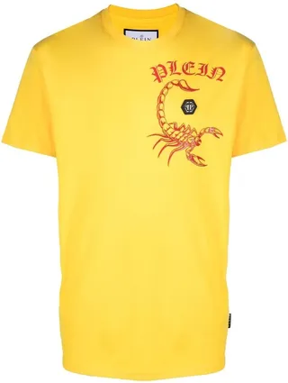 chest logo-print detail T-shirt