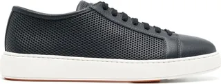 Leather Low-Top Sneakers