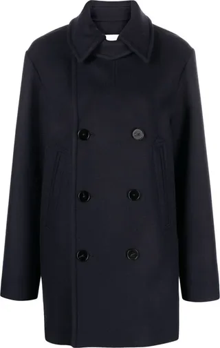 Double-Breasted Peacoat