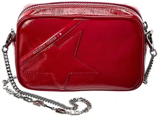 Golden Goose Star Mini Patent Crossbody