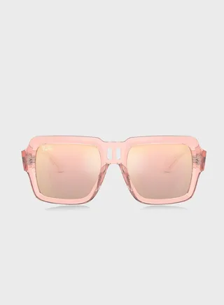 0Rb4408 Rectangular Sunglasses