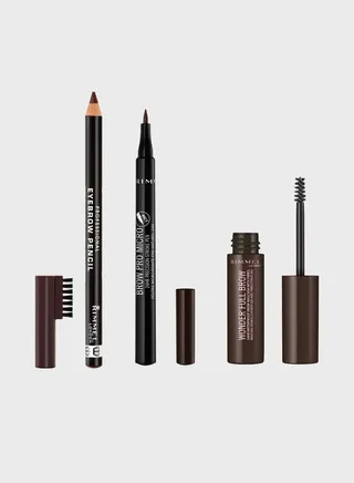 Brow On Fleek Dark Brown Brow Kit, Savings 36%