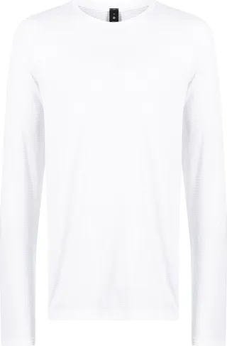 White Vent Tech Long-Sleeve T-Shirt
