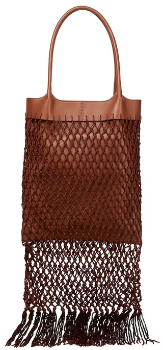 Rainer leather tote