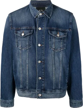 Button-Up Denim Jacket