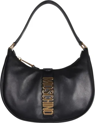 Moschino Logo Lettering Shoulder Bag