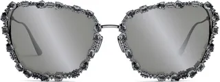 MissDior 63mm Oversize Butterfly Sunglasses