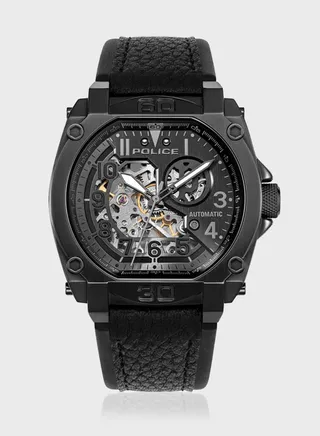Norwood Leather Strap Analog Watch