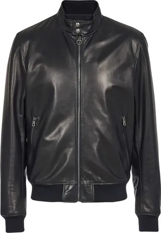 Reversible bomber jacket
