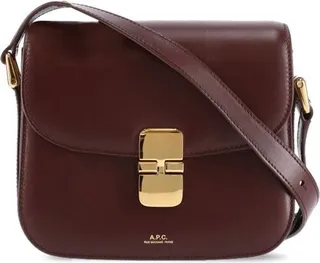 A.P.C. Grace Logo Detailed Mini Crossbody Bag