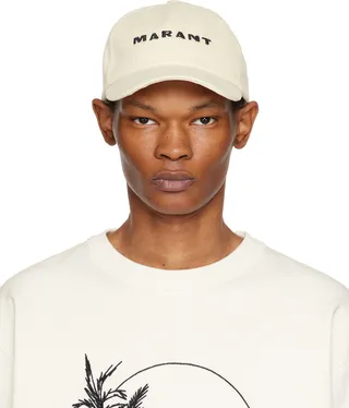 Isabel Marant Beige Tyron Cap