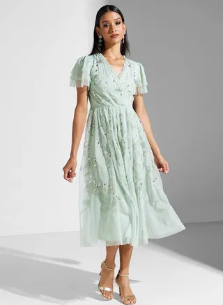 Embellished Detail Dress