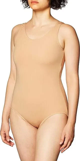 Capezio Women's Tank Leotard (Light Suntan) Women's Jumpsuit & Rompers One Piece