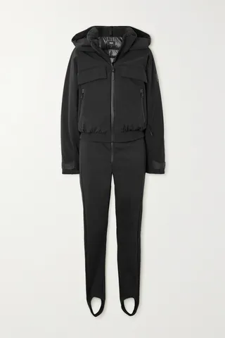 Mackage - + Net Sustain Lumi Convertible Padded Down Ski Suit - Black