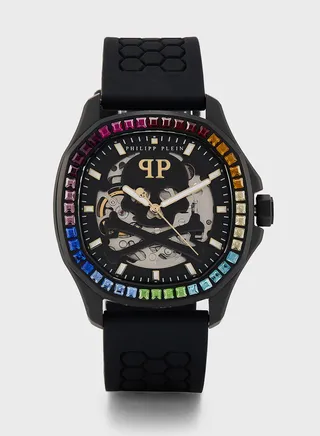 Pwraa1023 Skeleton Analog Watch