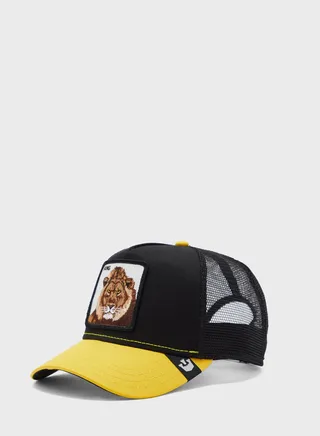 The King Lion Curved Peak Caps