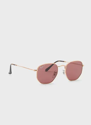 0Rb3548N Hexagonal Sunglasses