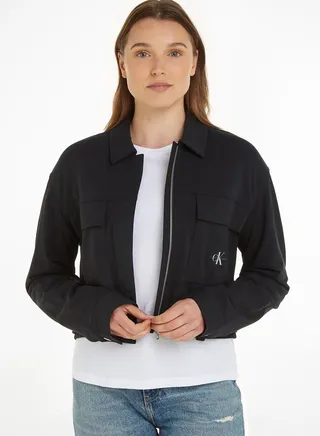 Pocket Detail Utility Shacket