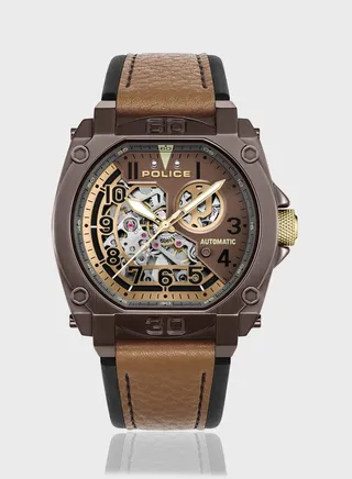Norwood Leather Strap Analog Watch