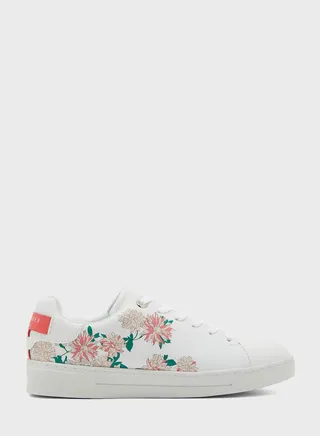 Artya Floral Print Cupsole Sneakers