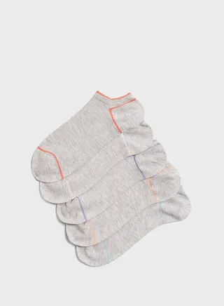 5 Pack No Show Socks