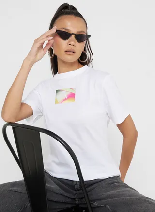 Crew Neck Slim Fit Logo T-Shirt