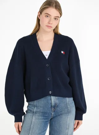 V-Neck Knitted Cardigan