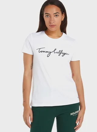 Crew Neck Graphic T-Shirt
