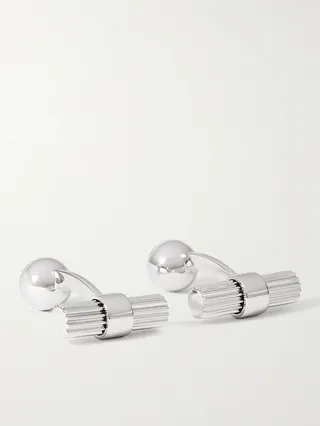18-Karat White Gold Cufflinks