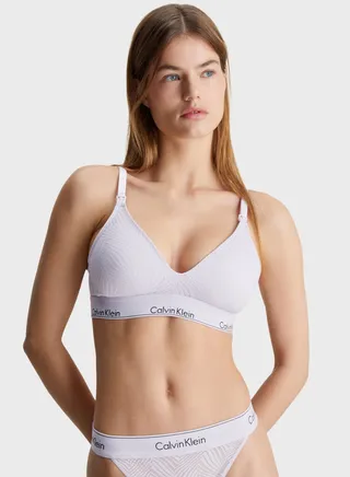 Plunge Neck Strap Bra