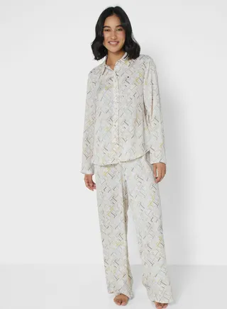 Nightwear Pyjama Shirt And Bottom