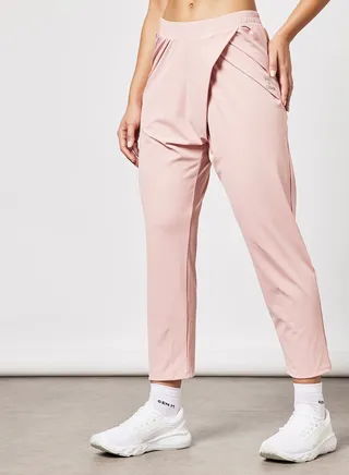 Drape Logo Joggers