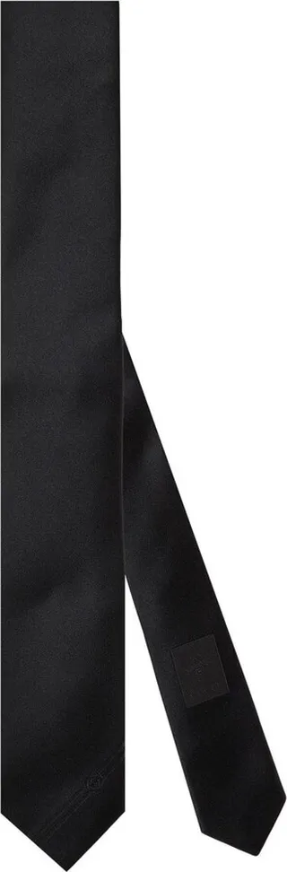Interlocking G silk tie