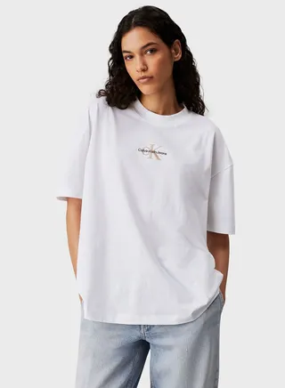 Crew Neck Logo T-Shirt