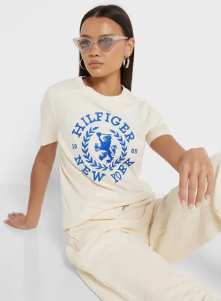 Crew Neck Logo T-Shirt