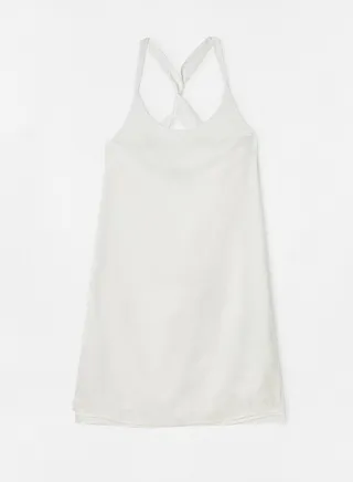 Logo All-Over Print Strappy Dress
