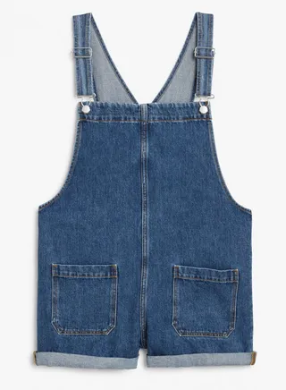 Pocket Detail Denim Dungaree