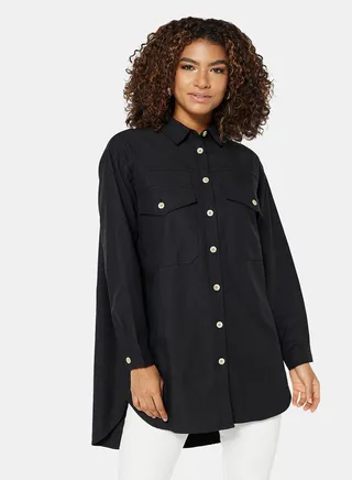 Oversized Button Down Shirt