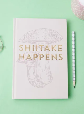Vintage Sass Journal - Shitake Happens