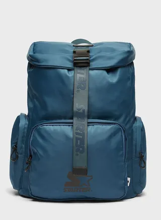 Logo Print Backpack