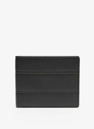 Men's Solid Bi-Fold Cardholder