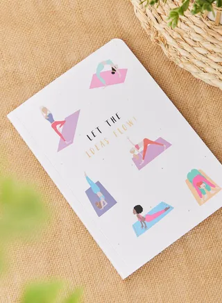 Let The Ideas Flow A5 Notebook