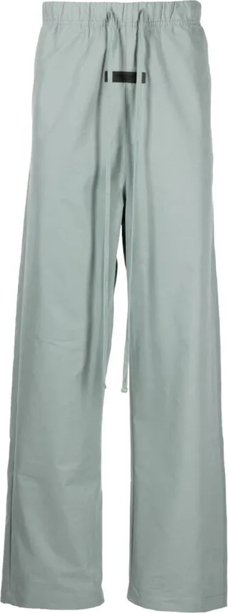 Relaxed straight-leg trousers