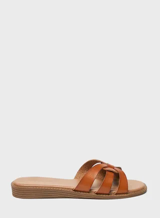 Multi Strap Flat Sandals