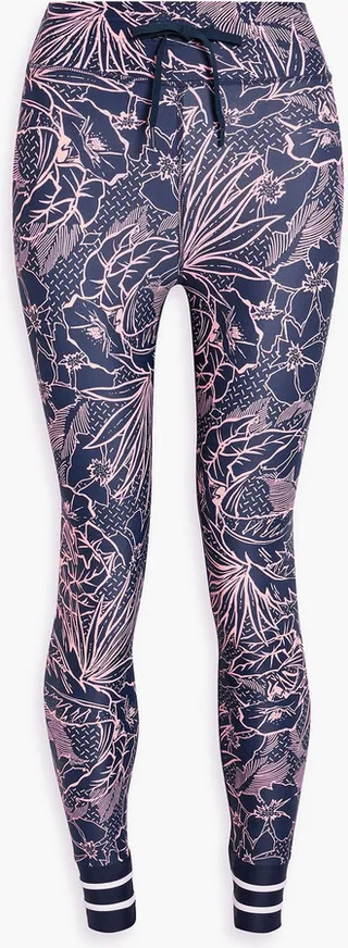 Nouveau printed stretch leggings