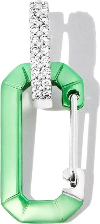 18kt white gold Chiara diamond earring